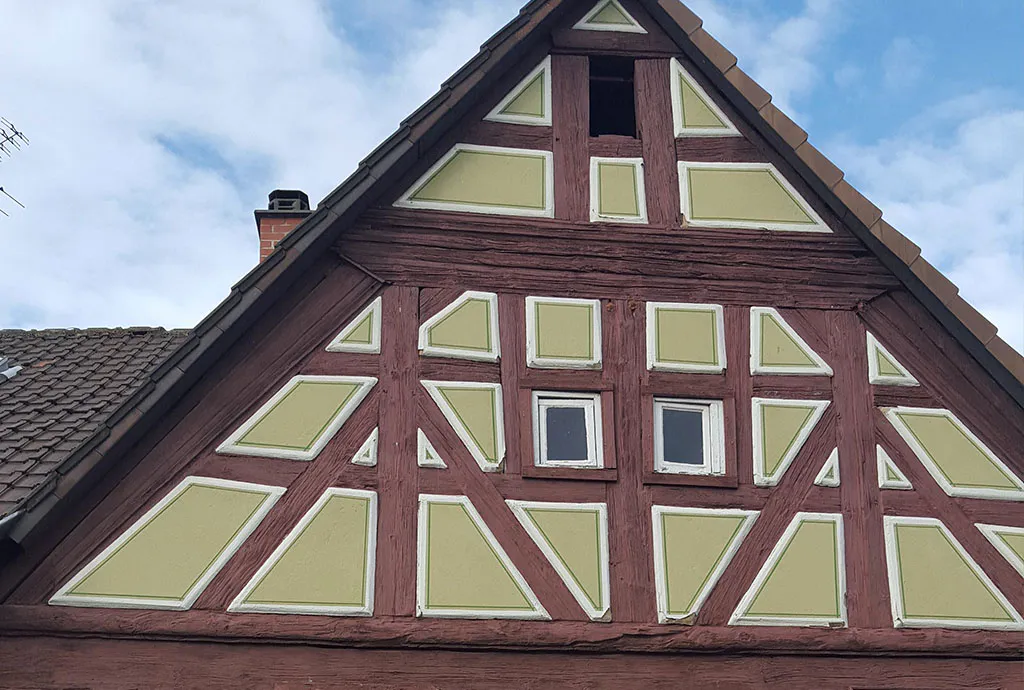 Fachwerk Vorher